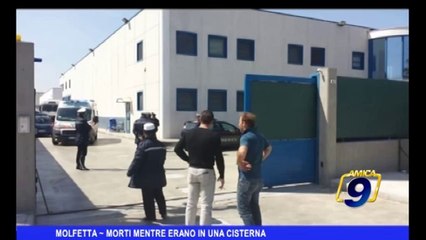 Molfetta | Morti mentre erano in una cisterna
