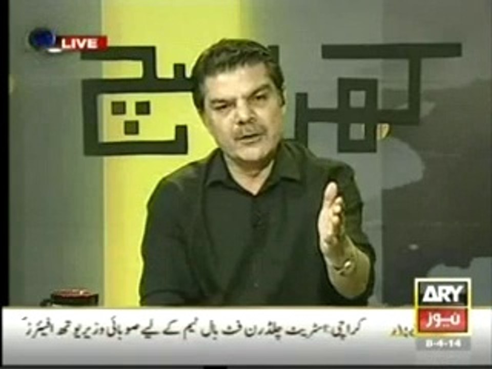 Mubasher Lucman while criticizing Khawaja Asif blamed Quaid-e-Azam