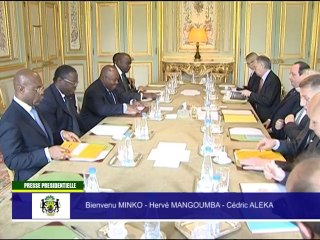Visite du Président Ali Bongo Ondimba en France