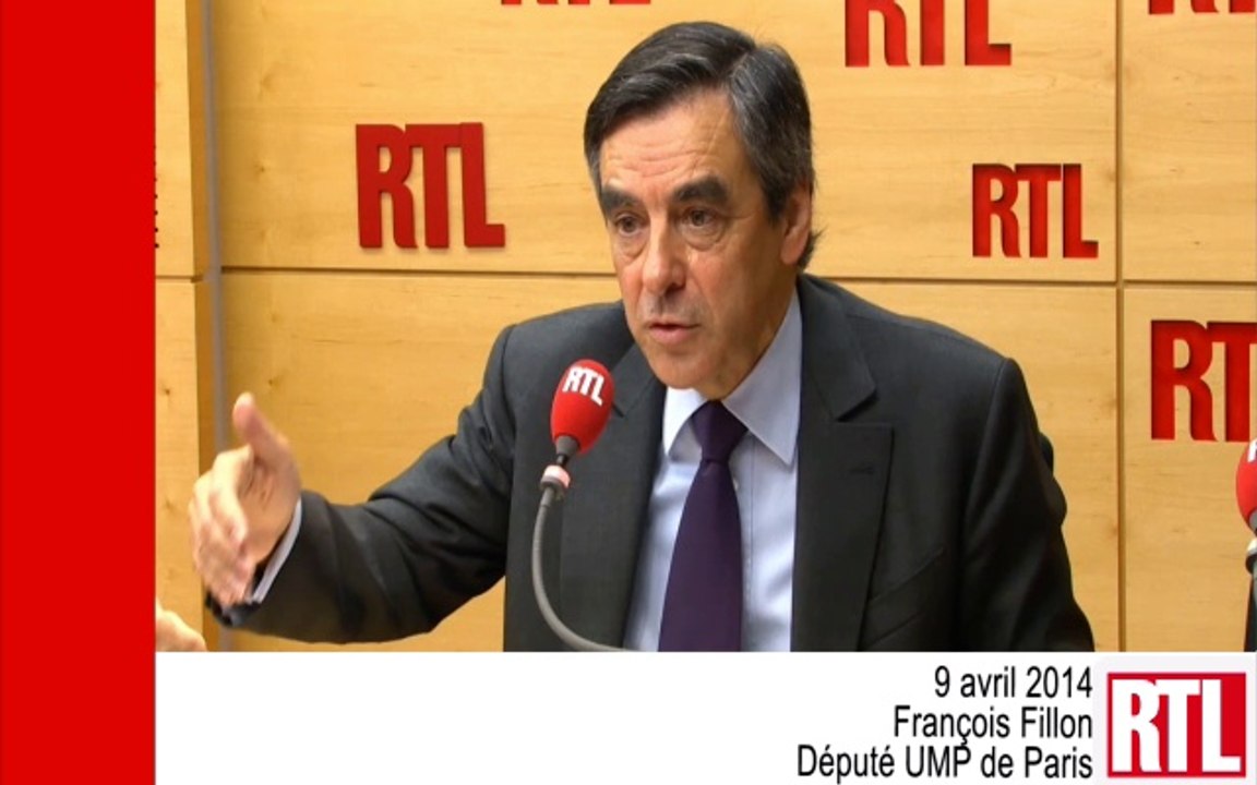 François Fillon répond aux auditeurs de RTL - 9 avril 2014