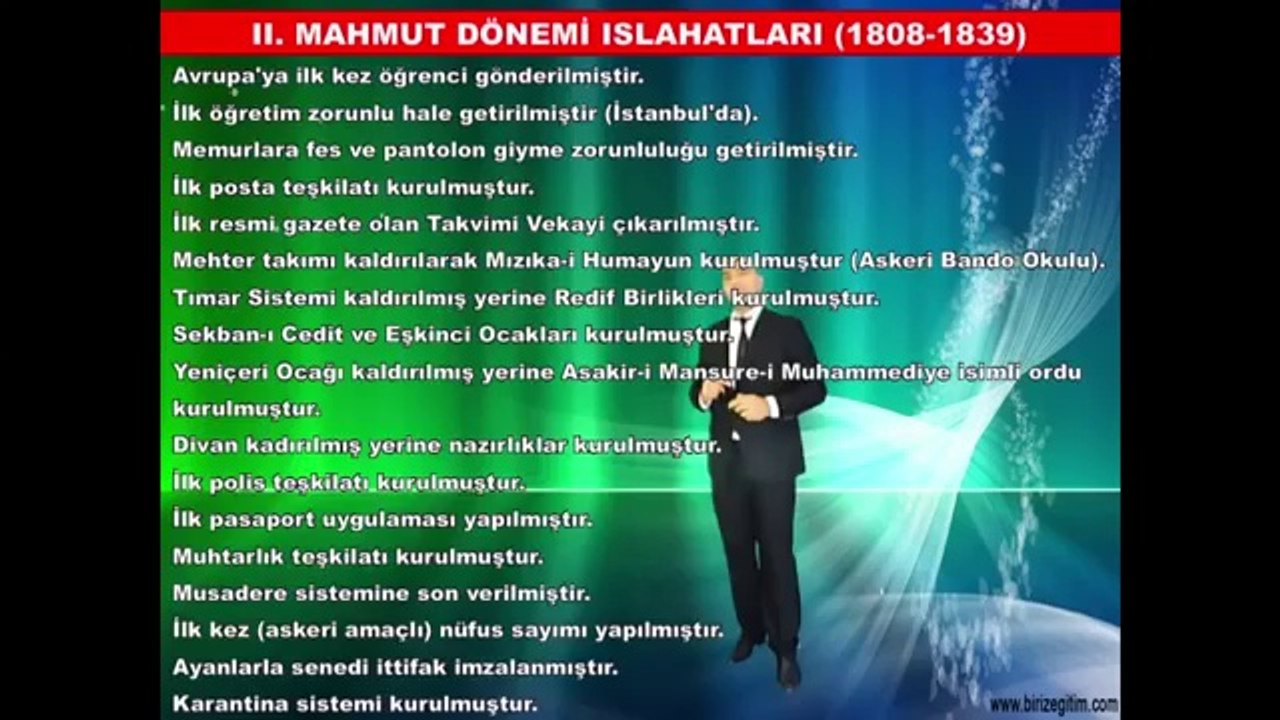 2. Mahmut dönemi -Tarih