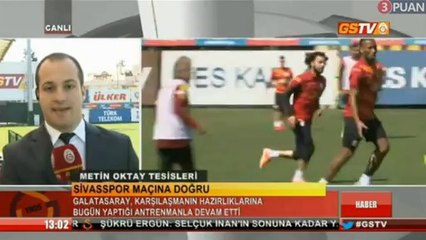 Selçuk İnan antremanda