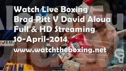 Watch Brad Pitt vs David Aloua