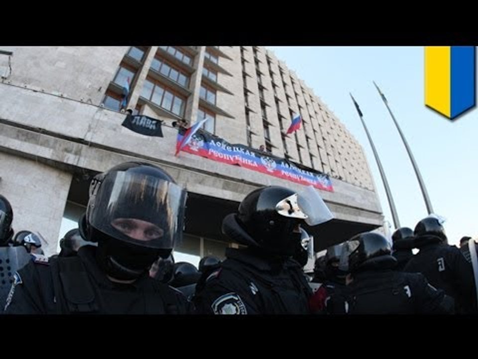 Ukraine crisis: about 70 Pro-Russia protesters asking for secession referendum arrested