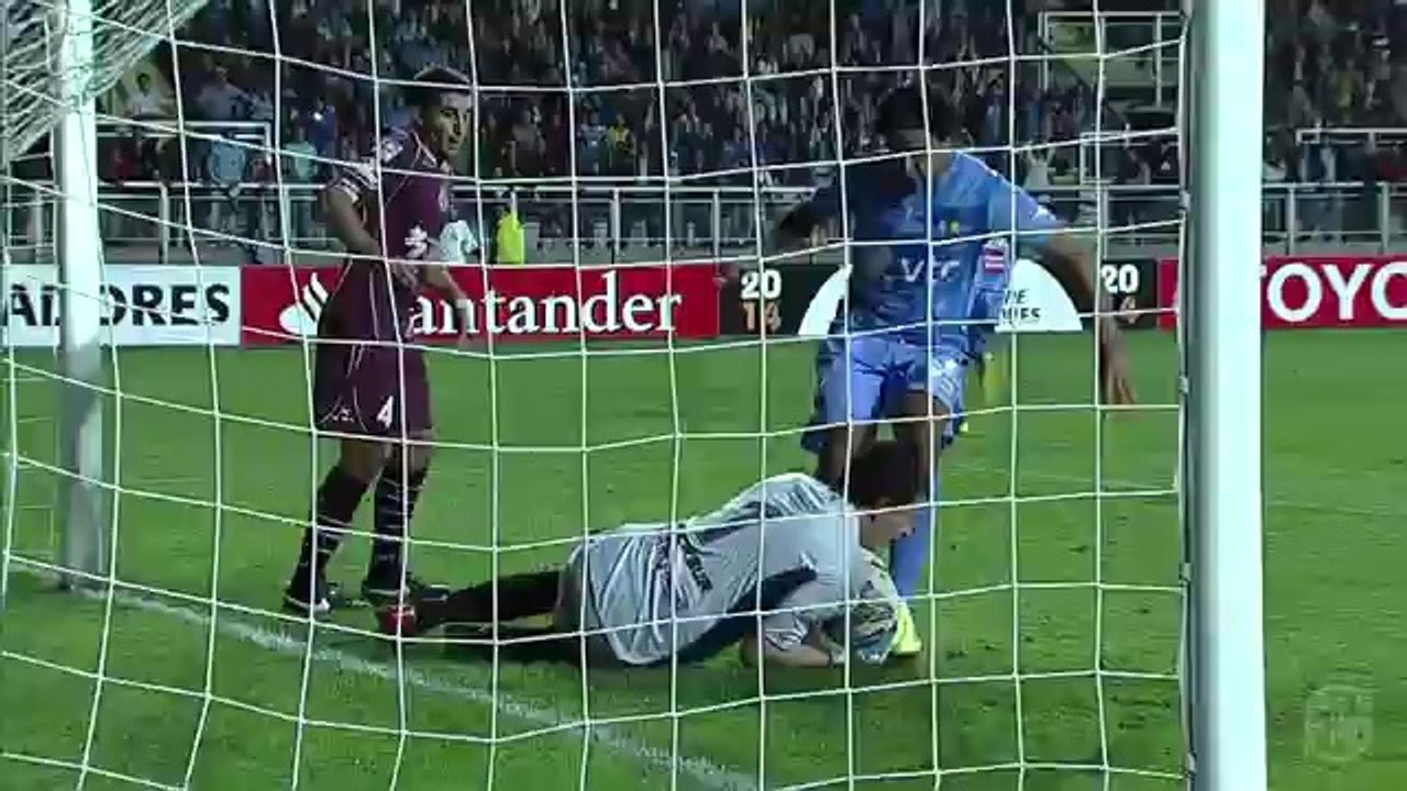 Spectacular Agustín Marchesín's saves