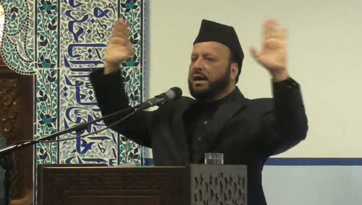 Prof Dr Sahibzada Pir Sajid Ur Rahman Sb(Juma Speech Jamia Islamia Ghausia Luton UK)4/4/14