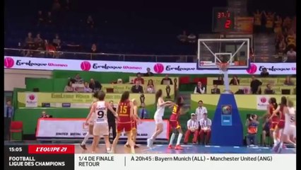 L'énorme shoot à trois points de Céline Dumerc