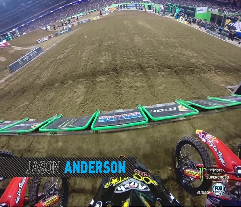 GoPro - Supercross from Houston - Jason Anderson - 2014 Monster Energy