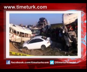 Konya'da trafik kazası: 9 ölü