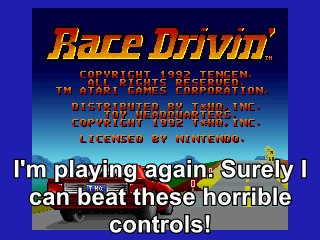 AGK's Dad S1E1 - Harold plays Race Drivin'