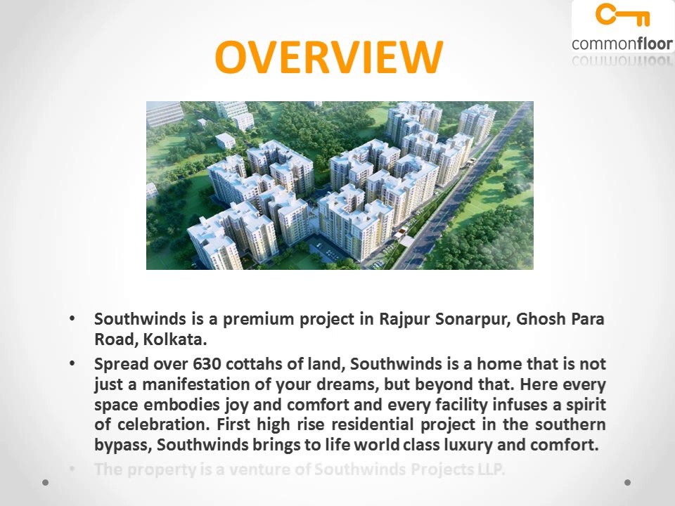 South Winds Kolkata | South Winds Ghosh Para Road | Properties in Ghosh Para Road | Commonfloor