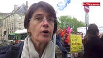 Quimper. Une centaine de manifestants contre le projet de carte scolaire
