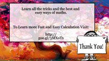 cool way   Vedic maths vs abacus Fast Calculation