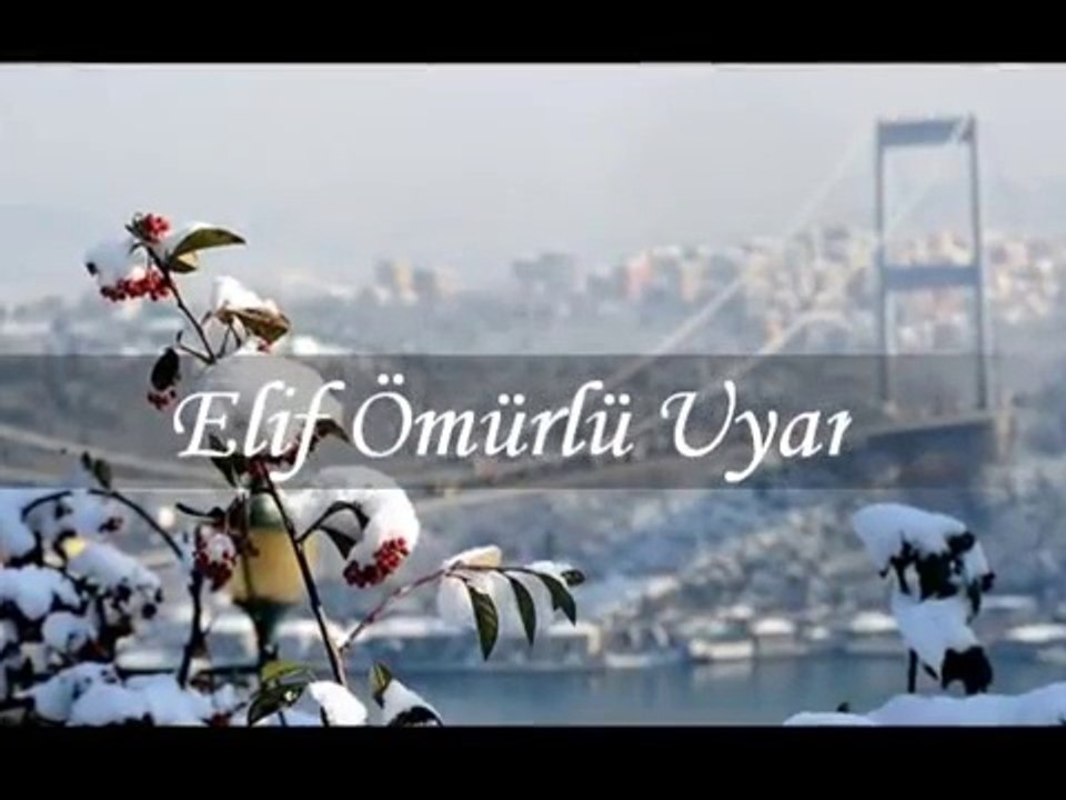 İncecikten bir kar yağar... Elif Ömürlü Uyar