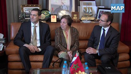 عبد اللطيف لوديي يستقبل وزير الدفاع الكرواتي