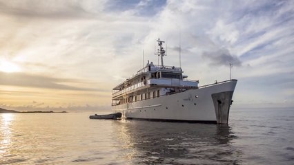 M/Y Grace History: A Cruise to the Galapagos with Quasar