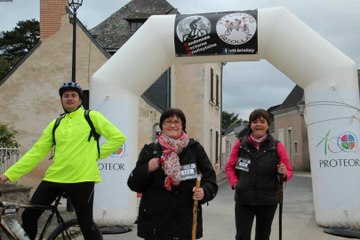 VTT BRIOLLAY 5ème RNB timelapse départ sous l'arche