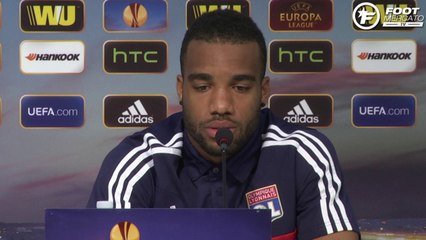Alexandre Lacazette évalue les chances de l'OL face à la Juventus