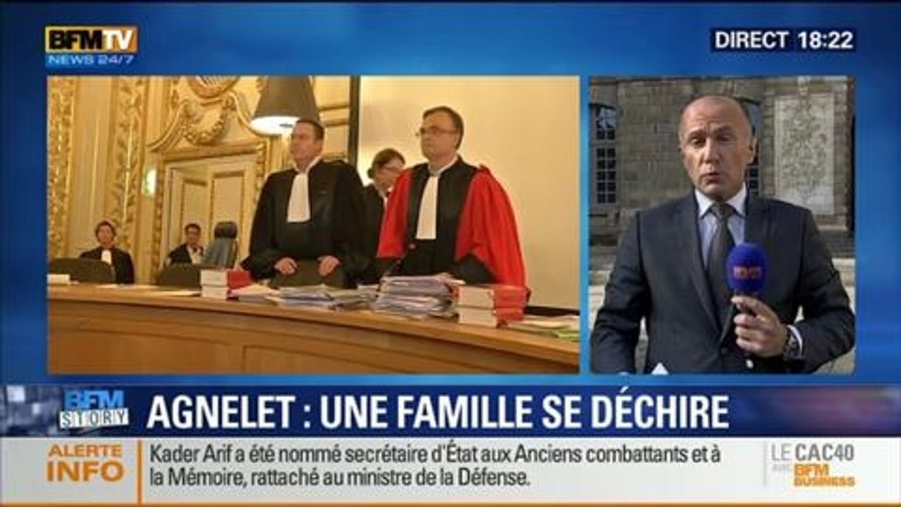 BFM Story: Procès Agnelet: la famille se déchire devant le tribunal - 09/04
