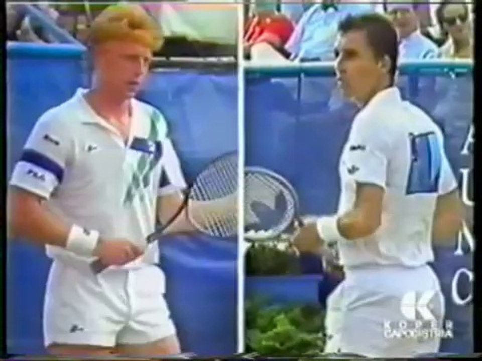 US Open 1989 FINAL - Boris Becker vs Ivan Lendl  FULL MATCH