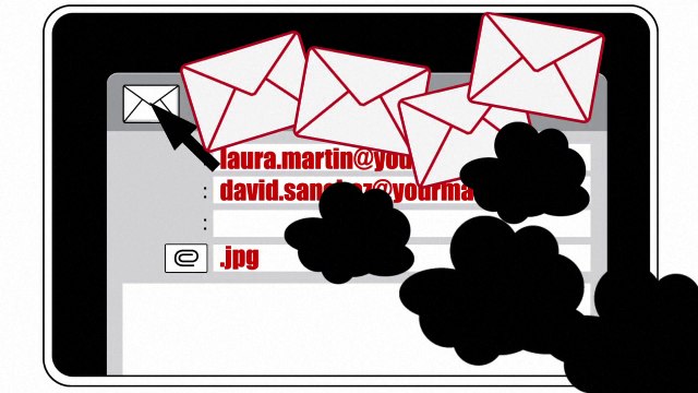 Pegadas ecológicas dos e-mails