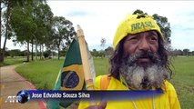 Man claims to have walked around Brazil for past 9 years