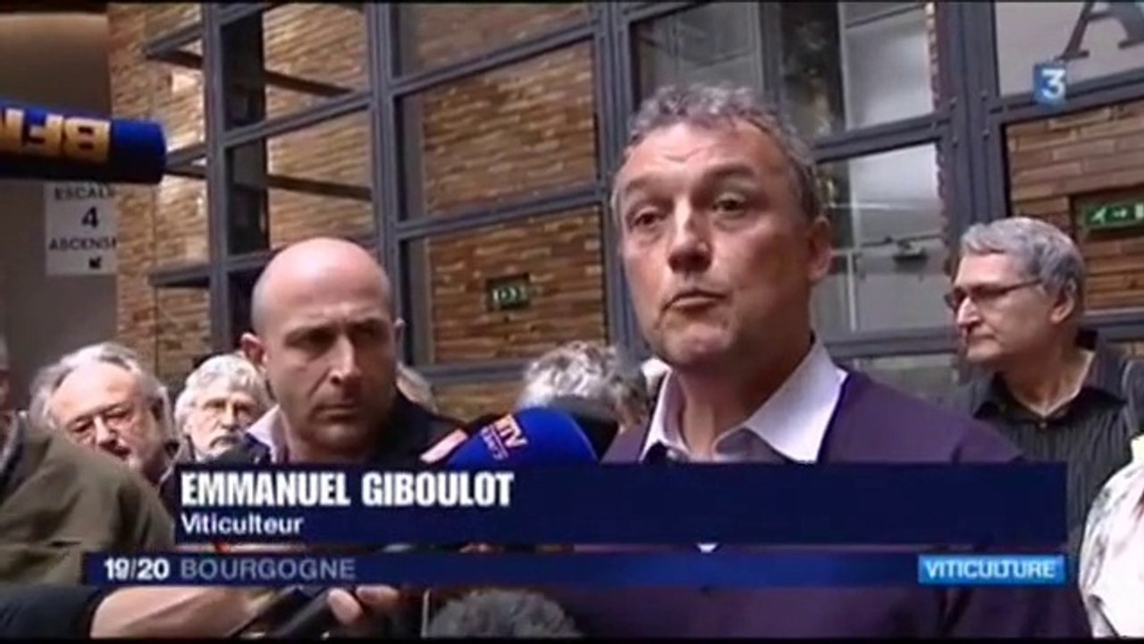 Reportage de France 3 Bourgogne sur le procès d'Emmanuel Giboulot
