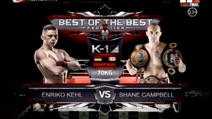 Enriko Kehl - Shane Campbell K1 World Max Yarı Final (Bilgehan Demir Anlatımı)