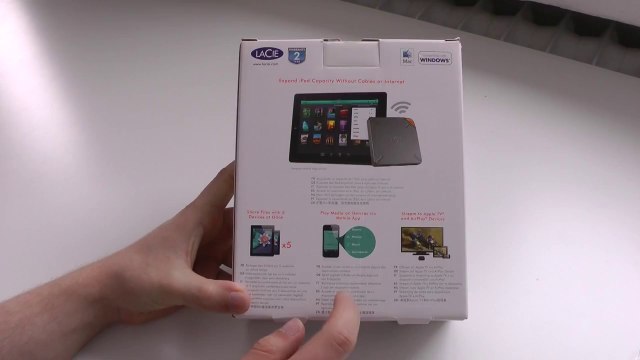 Lacie Fuel Wifi Festplatte im Unboxing (Deutsch)