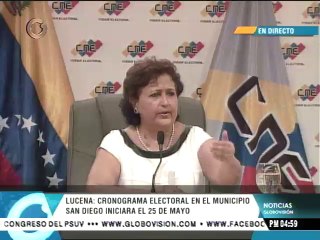 Elecciones en San Cristóbal y San Diego serán el 25 de mayo