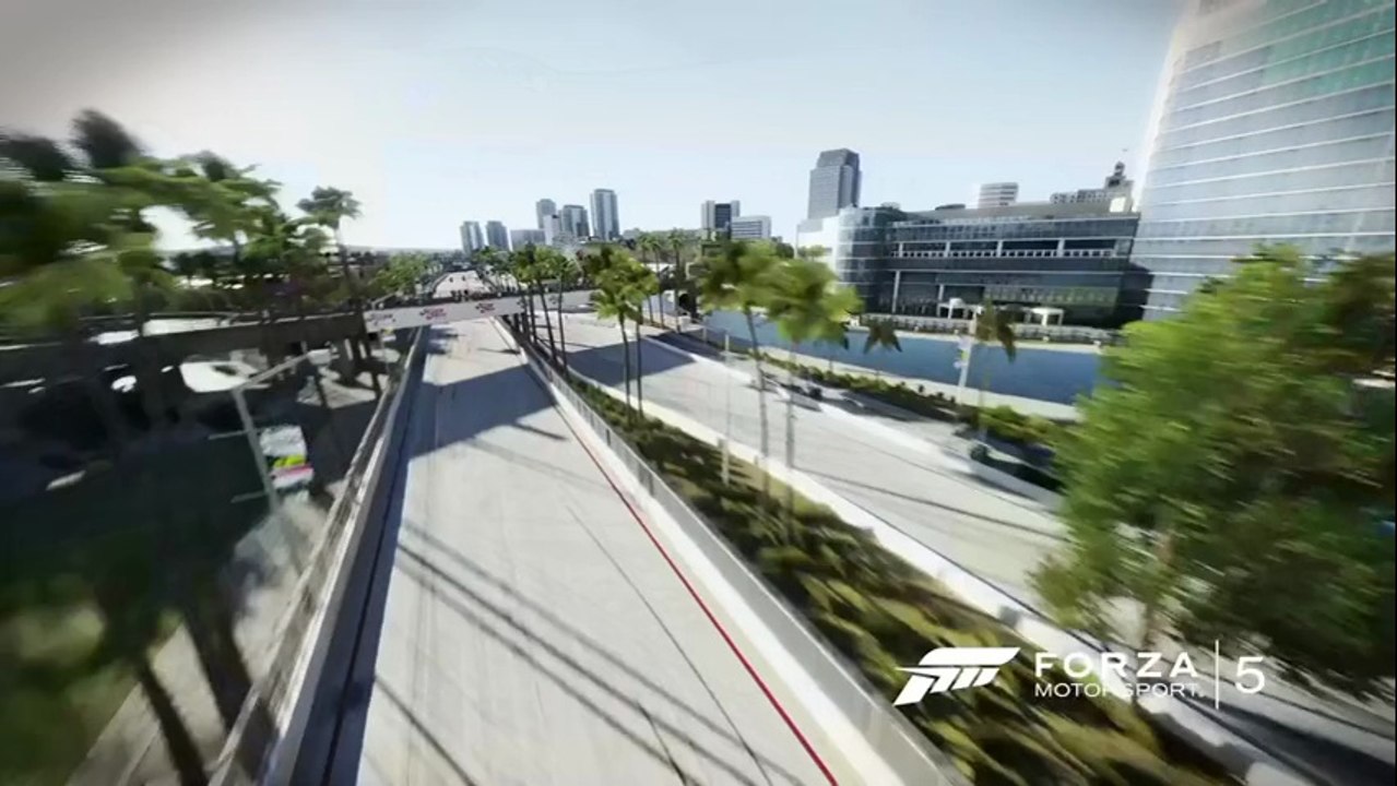 Forza Motorsport 5 - Circuit de Long Beach (DLC gratuit)