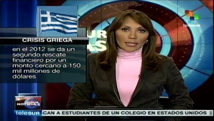 Crisis en Grecia, fruto de medidas de corte neoliberal