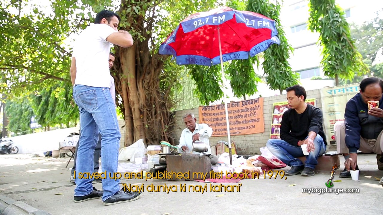 My Big Plunge Special with Author/Tea Seller 'Laxman Rao' & Music by Raagleela
