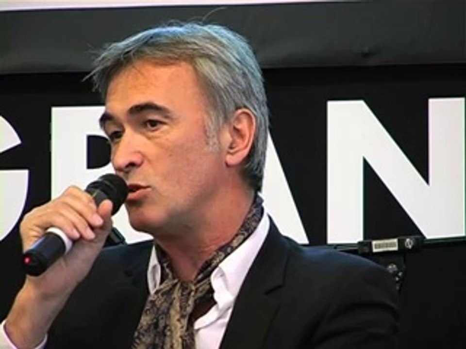 Prix du premier roman 2013, Olivier Lebé et son éditrice