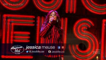 Jessica Meuse - Call Me - American Idol 13 (80's Week)