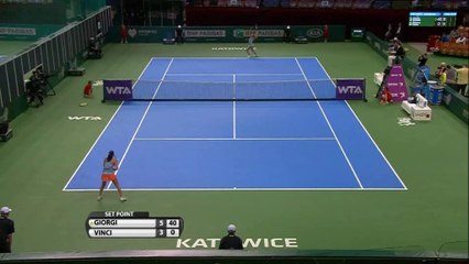 Katowice - La Vinci cede il passo, derby alla Giorgi
