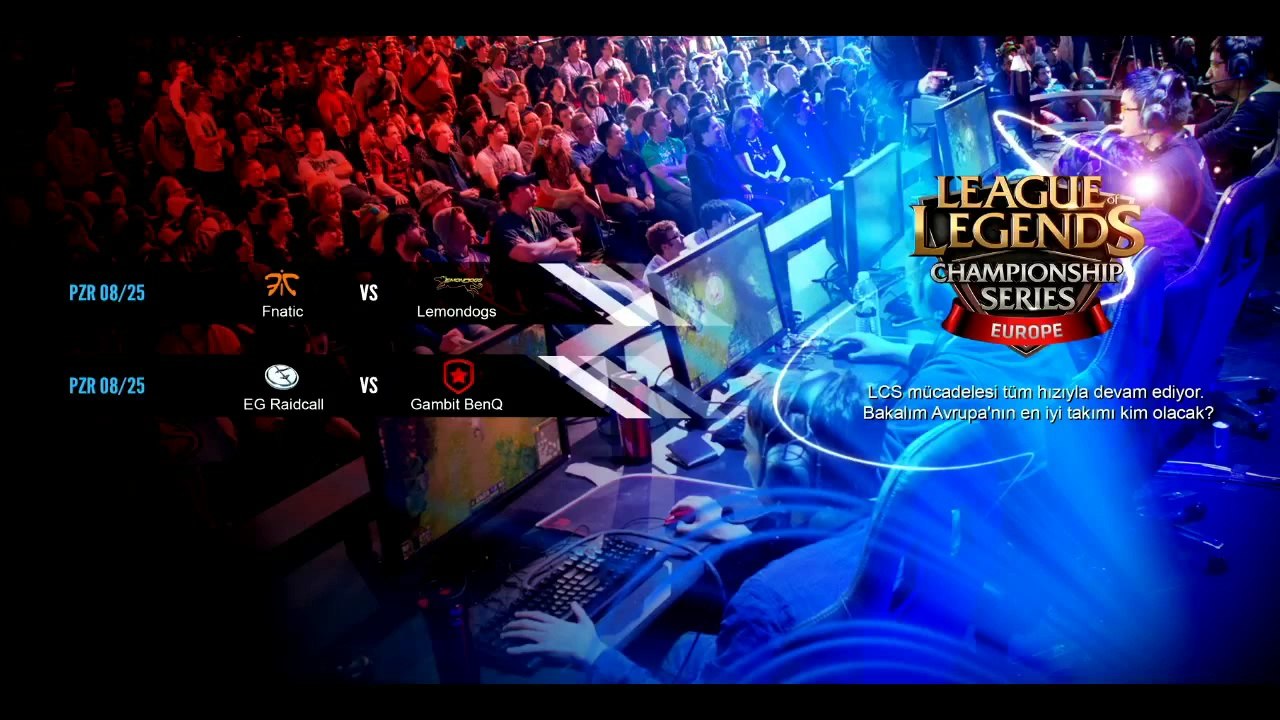 Gamescom Gün 5 Bölüm 3 (LCS)