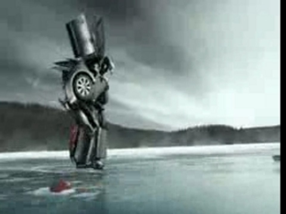 Citroen C4 Advert (Skating Carbot) UK