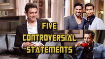 Emraan Hashmi Calls Aishwarya Rai PLASTIC - Koffee With Karan Season 4, 5 Controversial Statements