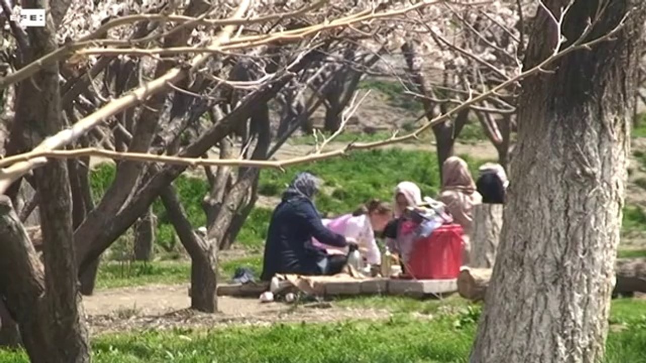 Los kabulíes conquistan los jardines del gran guerrero Babur