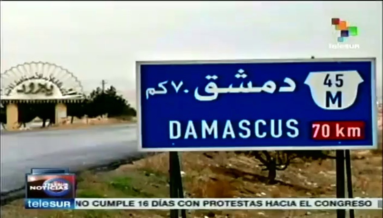 Ejercito sirio intenta bloquear vías de suministro de armas