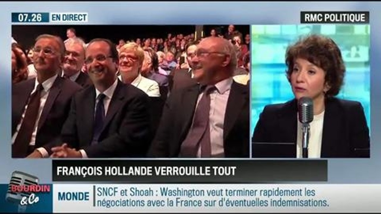 RMC Politique: Élysée, PS et Matignon: François Hollande verrouille tout - 10/04