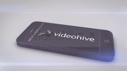 Phone 5 Horizontal Logo Display - After Effects Template