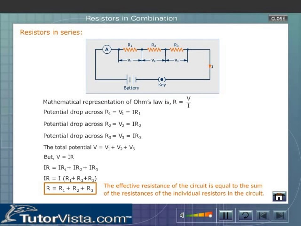 Resistors in Combination