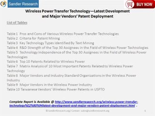 Overview of Wireless Power Transfer Technology Market by Growth Prospective
