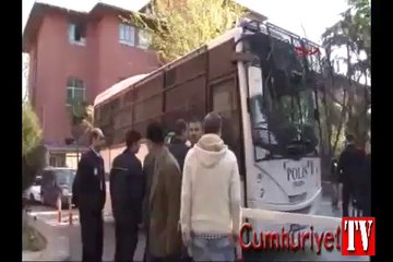 Gözaltındaki Greif işçisi polise böyle tepki gösterdi