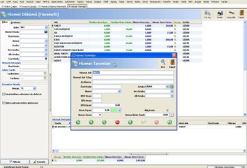 WOLVOX ERP Hizmet Dökümü Hareketli