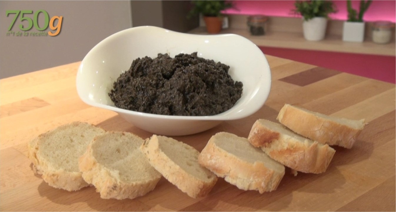 Recette de la Tapenade maison - 750 Grammes