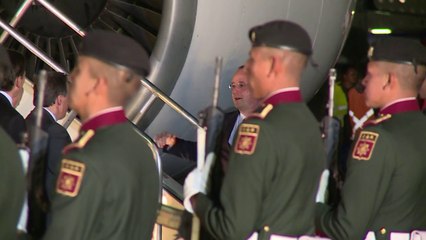 François Hollande au Mexique pour une visite d'Etat