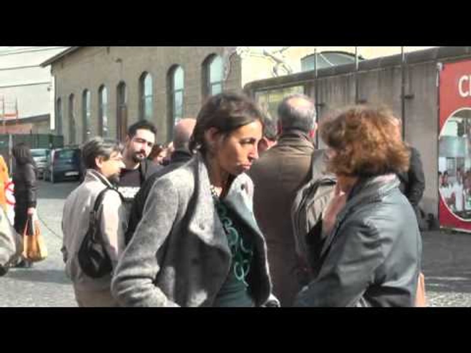 Napoli - Sciopero a Città della Scienza (09.04.14)